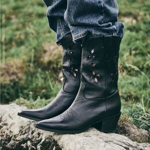 Free People FP Collection Lucky Day Western Boots